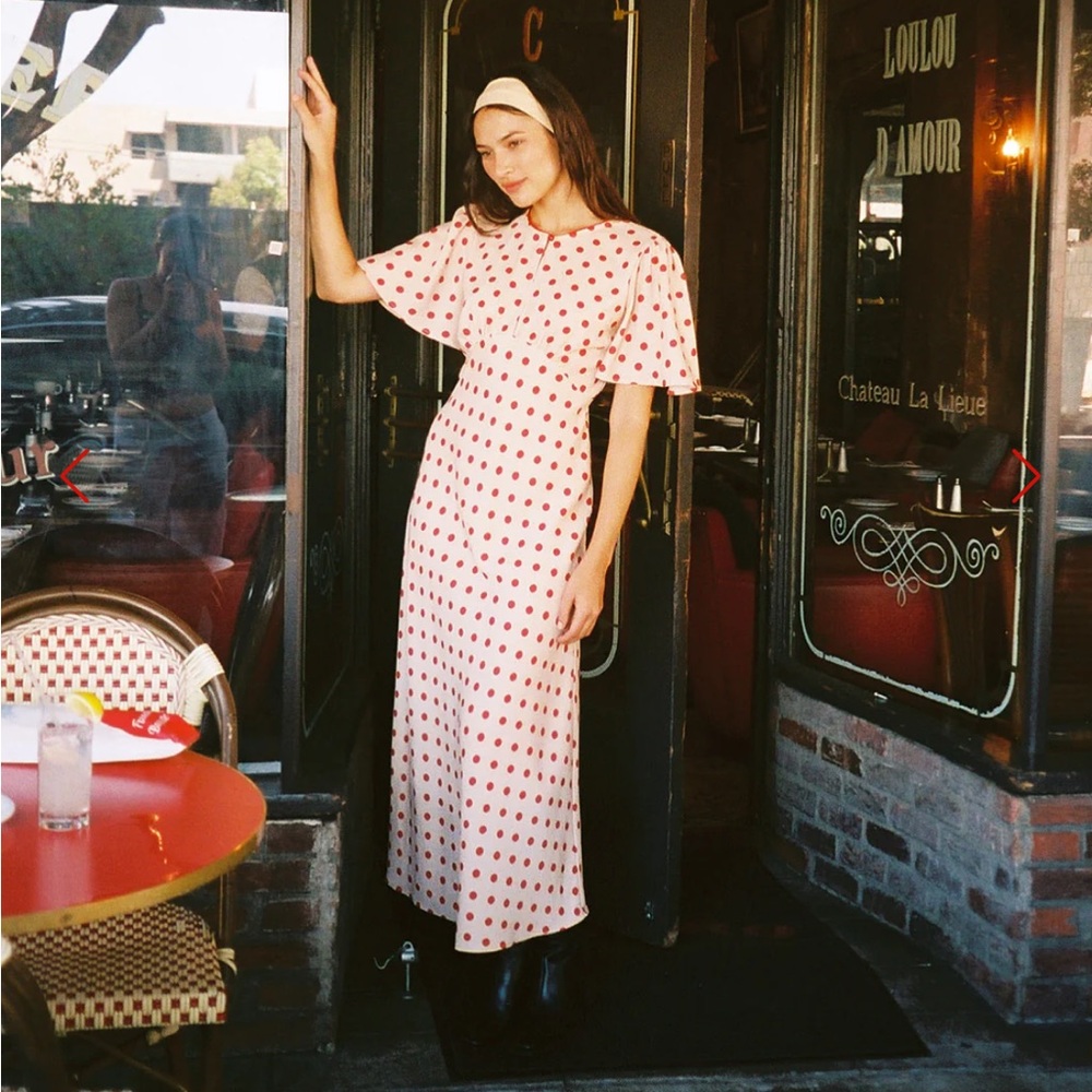 Mira Dress Lisa Says Gah Scarlett Dot - Small only - NO TAGS